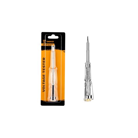 DEKO Δοκιμαστικό Κατσαβίδι 4.5Χ152mm (DKF0201)