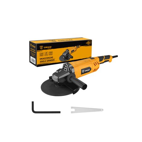 DEKO Γωνιακός Τροχός Ø230mm 2400W (DKAG230G240)