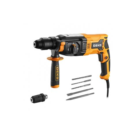 DEKO Περιστροφικό Κρουστικό Πιστολέτο SDS-PLUS 850W (DKRH28XL85-ST)