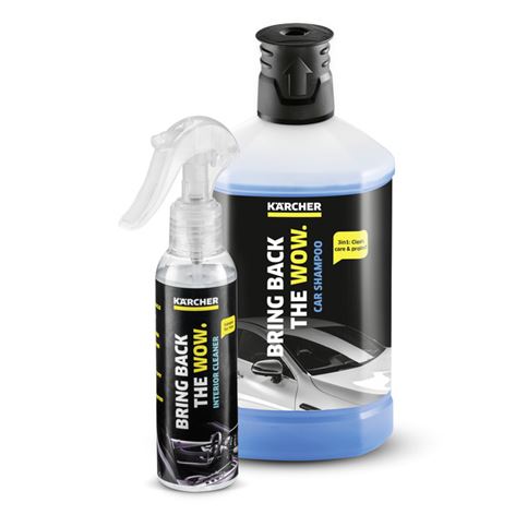 KARCHER RM 610+RM 651 ΣΑΜΠΟΥΑΝ ΑΥΤΟΚΙΝΗΤΟΥ 3-ΣΕ-1+ ΚΑΘΑΡΙΣΤΙΚΟ ΕΣΩΤΕΡΙΚΟΥ ΑΥΤΟΚΙΝΗΤΟΥ (6.296-169.0)
