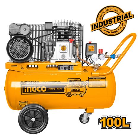INGCO Αεροσυμπιεστής 100 Lit 3Hp (AC301008E)