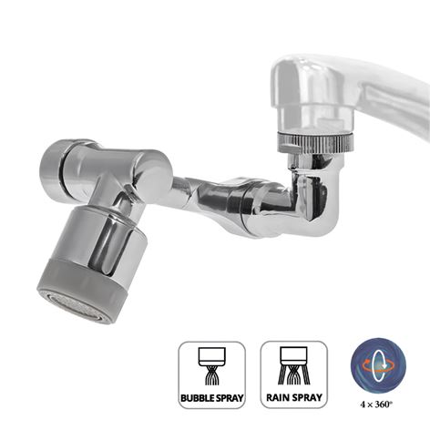 KRAUSMANN ΠΡΟΕΚΤΑΣΗ ΒΡΥΣΗΣ OPEIXΑΛΚΙΝΗ 4×360 ΜΟΙΡΕΣ SN70215 (70193)