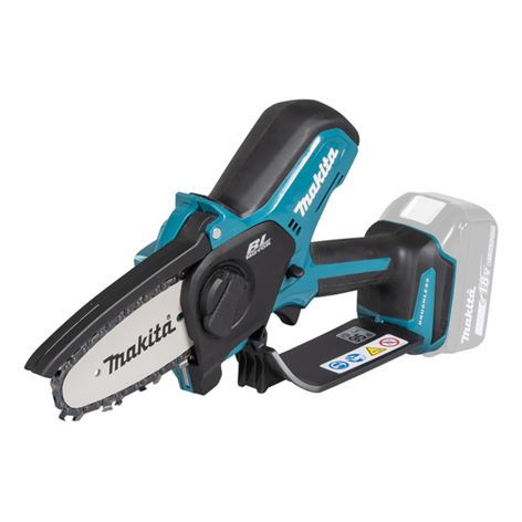 Makita Κλαδευτικό Αλυσοπρίονο Μπαταρίας 18V Λάμα 10cm SOLO (DUC101ZJ)
