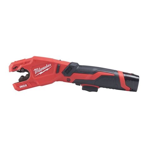 MILWAUKEE M12™ PCSS-202C RAPTOR™ ΚΟΦΤΗΣ ΑΝΟΞΕΙΔΩΤΩΝ ΣΩΛΗΝΩΝ (4933479242)
