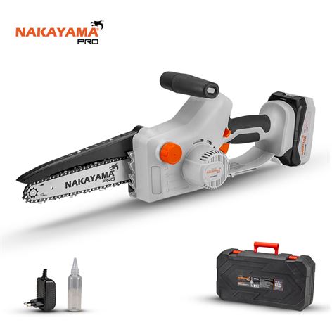 NAKAYAMA ΚΛΑΔΕΥΤΙΚΟ ΑΛΥΣΟΠΡΙΟΝΟ ΜΠΑΤΑΡΙΑΣ 21V, BRUSHLESS, ΛΑΜΑ 20cm, 1500gr, ΑΛΥΣΙΔΑ 1/4" (061694)