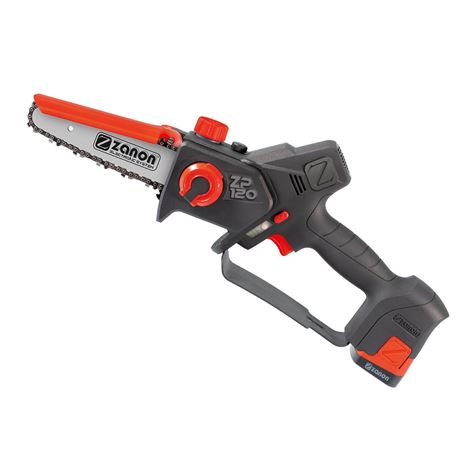 Zanon ZP120 Αλυσοπρίονο Μπαταρίας 15cm Λάμα με 2x2.5Αh (02G2060800)
