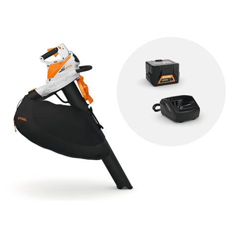 STIHL STIHL SHA 56 Επαναφορτιζόμενος Φυσητήρας - Αναρροφυτήρας με 1 Μπαταρία ΑΚ20 και Φορτιστή AL101