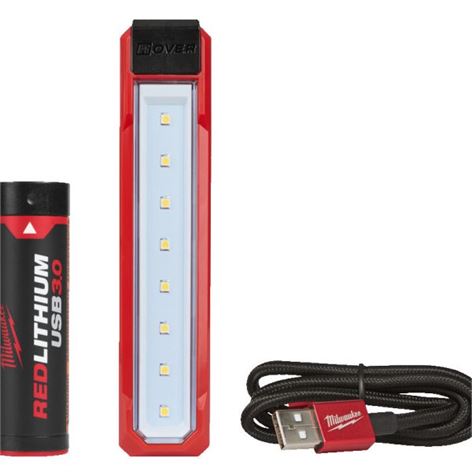 MILWAUKEE L4 FL-301 USB ΕΠΑΝΑΦΟΡΤΙΖΟΜΕΝΟΣ ΦΑΚΟΣ ΤΣΕΠΗΣ ΕΥΡΕΙΑΣ ΔΕΣΜΗΣ 445 LUMENS (4933479763)