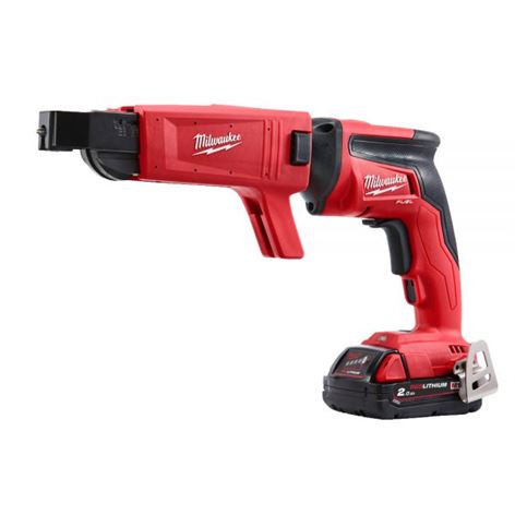 Milwaukee M18 FSGC-202X ΚΑΤΣΑΒΙΔΙΕΡΑ ΓΥΨΟΣΑΝΙΔΑΣ ΜΕ ΠΡΟΣΑΡΜΟΓΕΑ ΔΕΣΜΙΔΑΣ(4933459199)+6 ΑΤΟΚΕΣ ΔΟΣΕΙΣ