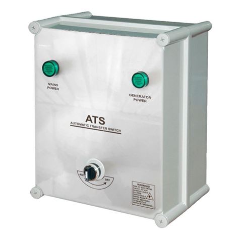 Itc Power ATS12-3P Πίνακας Αυτοματισμού Μεταγωγής για Τριφασική Γεννήτρια