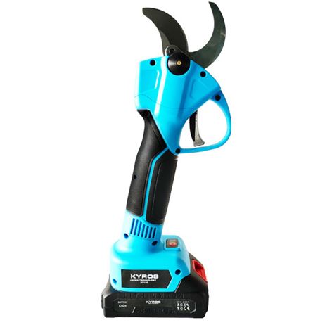 KYROS KY115 Ηλεκτρικό Ψαλίδι Κλαδέματος 40mm 21V με 2 Μπαταρίες 2.5 AHR (KY115)