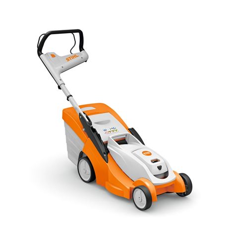 STIHL Επαναφορτιζόμενη μηχανή γκαζόν RMA 239 C+ 2 Μπαταρίες ΑΚ 20 + AL101+ 12 ΑΤΟΚΕΣ ΔΟΣΕΙΣ
