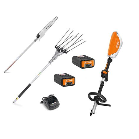 STIHL SET KOMBI KMA 135R+ ΧΤΕΝΙ SP-KM+ ΚΟΝΤΑΡΟΠΡΙΟΝΟ ΗΤ-ΚΜ+ 2 AP300S+AL101+ 12ΑΤΟΚΕΣ ΔΟΣΕΙΣ