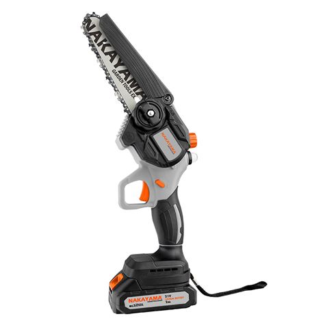 NAKAYAMA EC1100 Κλαδευτικό Αλυσοπρίονο Μπαταρίας 21V Brushless 15cm με 1x2Αh(074991)