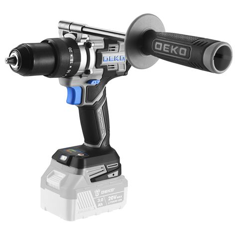 DEKO Κρουστικό Δραπανοκατσάβιδο Μπαταρίας BRUSHLESS 20V SOLO (DKBL20XP01-S0)