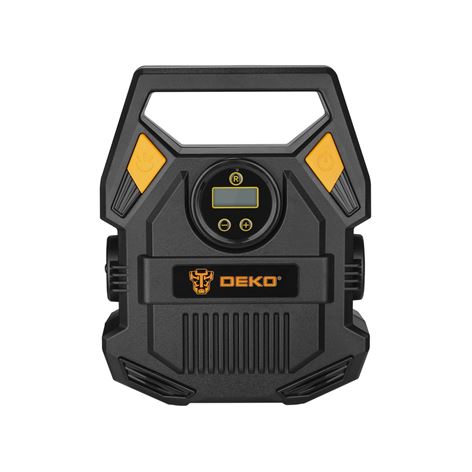DEKO Αεροσυμπιεστής Αυτοκινήτου 12V (DKCP160PSI-LCDG)