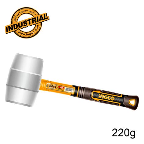 INGCO Ματσόλα από φυσικό λάστιχο άσρη 450GR (HRUH8908)