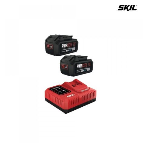 SKIL ΣΕΤ ΜΠΑΤΑΡΙΕΣ 2x5.0Ah & ΤΑΧΥΦΟΡΤΙΣΤΗΣ (BC1E3118BA)