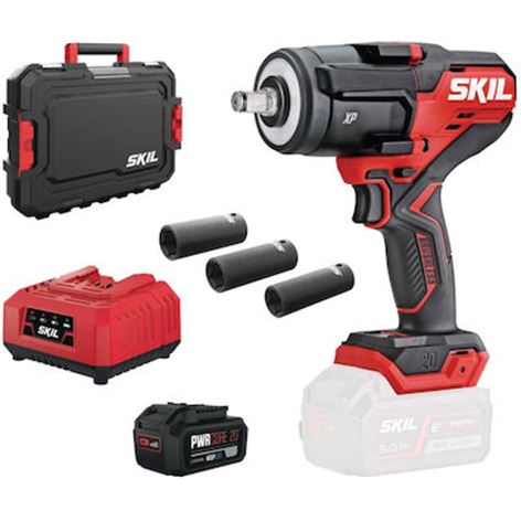 SKIL 3285JA(2) Μπουλονόκλειδο Μπαταρίας 1x5.0Ah + Φορτιστής + Βαλίτσα Μεταφοράς (D00288)