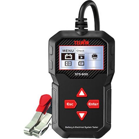 TELWIN STS600 Δοκιμαστής – Μετρητής Ψηφιακός Μπαταρίας 12V (804242)