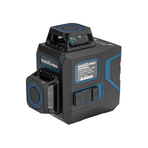 BORMANN Pro BDM6900 Αλφάδι Αυτορρυθμιζόμενο Γραμμικό Λέιζερ, Πράσινης Δέσμης 3*360°12 Γραμμές(06226)