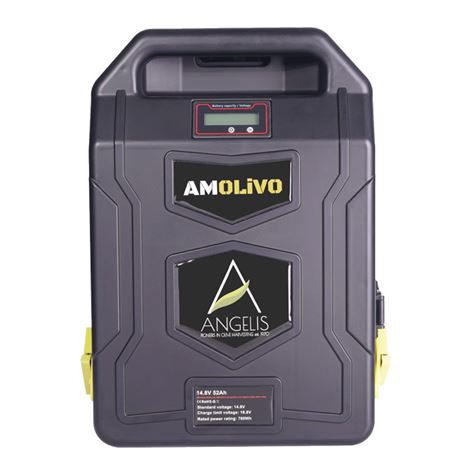AMOLIVO Μπαταρία Πλάτης Λιθίου 52Ah (0918)+ 6 ΑΤΟΚΕΣ ΔΟΣΕΙΣ