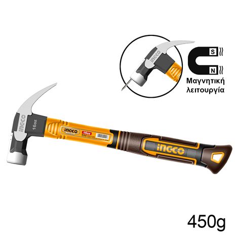 INGCO Σφυρί Προκοβγάλτης 450g (HCH81016)