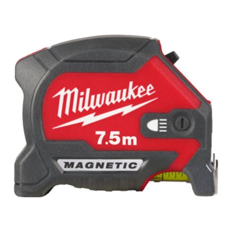 MILWAUKEE Μαγνητικό Μέτρο 7,5 m με LED φως (4932492469)