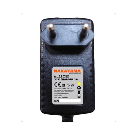 NAKAYAMA PRO EC1102 ΦΟΡΤΙΣΤΗΣ 21V, 1A ΓΙΑ EC1050,EC1100,EC1200,EC1250 (075783)