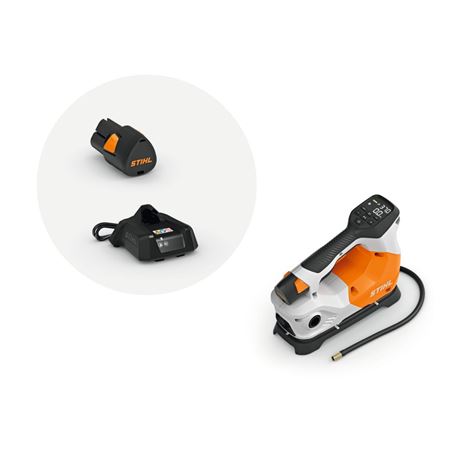 STIHL KOA 20 Επαναφορτιζόμενος Αεροσυμπιεστής σε σετ με 1 μπαταρία AS 2 και φορτιστή AL 1