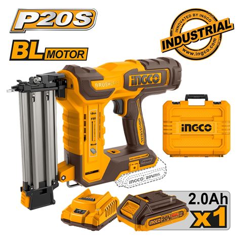 INGCO Καρφωτικό Μπαταρίας 20V Li-Ion 1x2Ah (CBNLI5008)