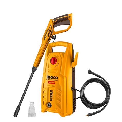 INGCO Πλυστικό Μηχάνημα Υψηλής Πίεσης 1600W 140bar (HPWR16008)