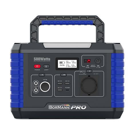 BORMANN Pro BBC5020 Power Station 500W,519Wh/24000mAh,12V/24V (071570)