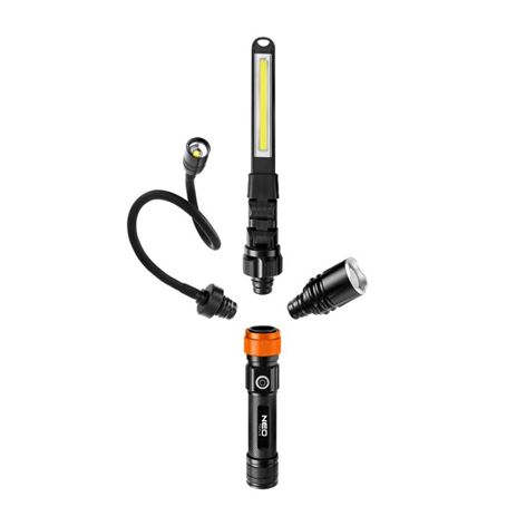 NEO TOOLS Φακός επαναφορτιζόμενος 3 σε 1 350 lumens (99-107)