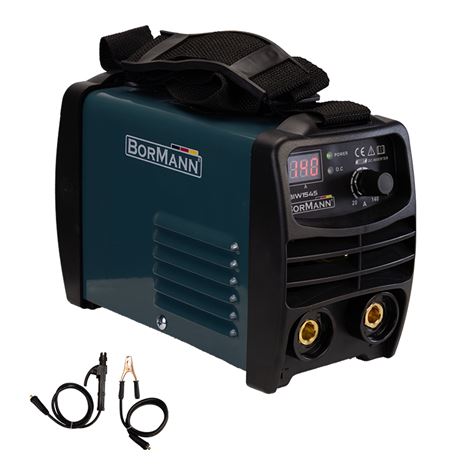 BORMANN ΗΛΕΚΤΡΟΚΟΛΛΗΣΗ INVERTER 140A + ΕΞΑΡΤΗΜΑΤΑ BIW1545 (043157)