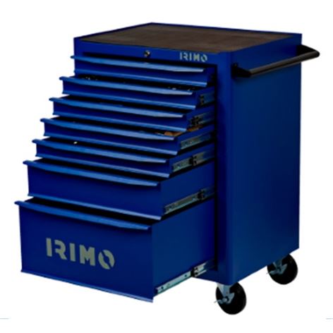 IRIMO Εργαλειοφόρος 7 Συρταριών με Συλλογή 206 Εργαλείων (8066K7FF208)