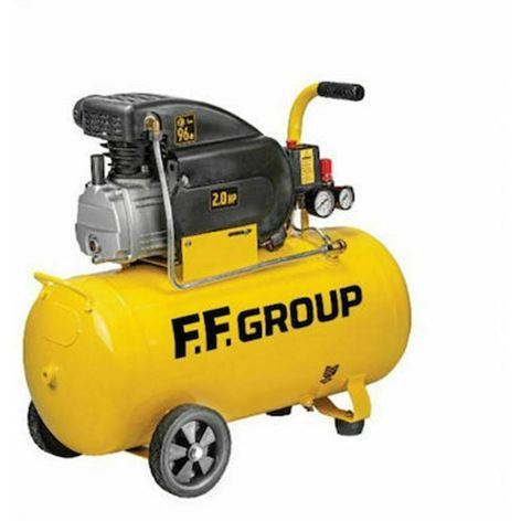 F.F. Group AC-D 250 Easy Μονοφασικό Κομπρεσέρ Αέρος 2hp 50lt (47244)
