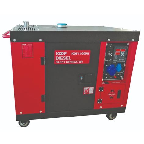 KOOP KDF 11000Q DIESEL ΓΕΝΝΗΤΡΙΑ ΠΕΤΡΕΛΑΙΟΥ 10KVA 220V ΚΛΕΙΣΤΟΥ ΤΥΠΟΥ (116364)