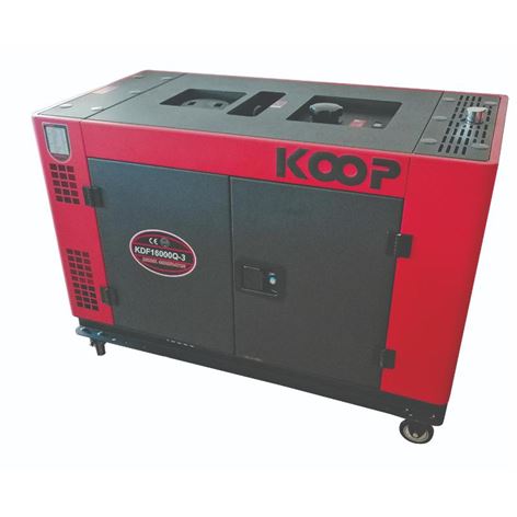 KOOP KDF 16000Q-3 DIESEL 13,8KVA 380V Κλειστού Τύπου  (116370)