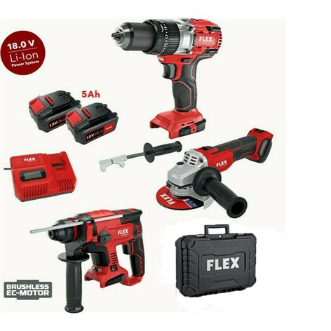 FLEX PD2G ΔΡΑΠΑΝΟΚΑΤΣΑΒΙΔΟ ΚΡΟΥΣΤΙΚΟ+ΠΙΣΤΟΛΕΤΟ ΠΕΡΙΣΤΡΟΦΙΚΟ CHE +ΓΩΝΙΑΚΟΣ ΤΡΟΧΟΣ L125 (46696)