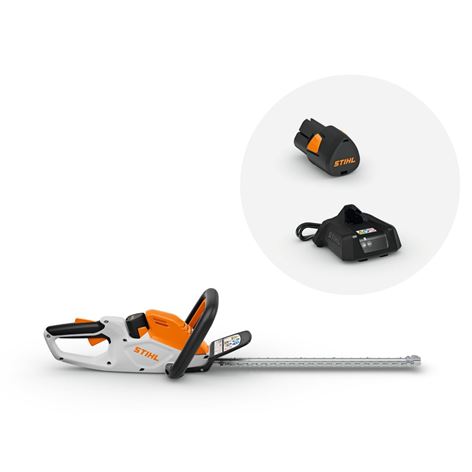 STIHL HSA 30 Επαναφορτιζόμενο ψαλίδι μπορντούρας 45cm με 1 AS2+ AL1 (HA080113507)+12 ΑΤΟΚΕΣ ΔΟΣΕΙΣ