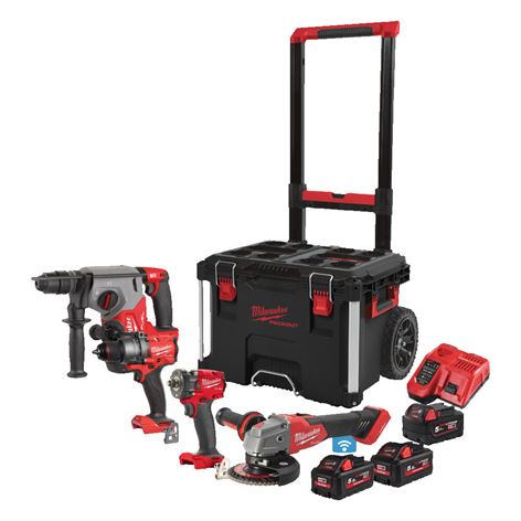 MILWAUKEE SET PACKOUT M18 FPP4C-555T FUEL MW (4933492525)