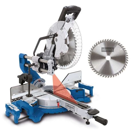 SCHEPPACH HM305SL Φαλτσοπρίονο Ρεύματος 2000W & Δίσκο Κοπής Διαμέτρου 305mm