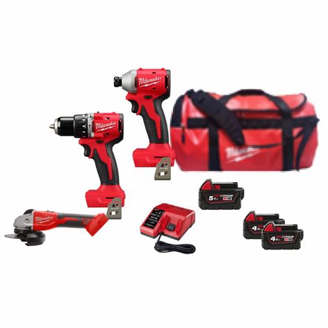 MILWAUKEE M18™ SET3BLPRSAG-543B BRUSHLESS POWERPACK (3990993)