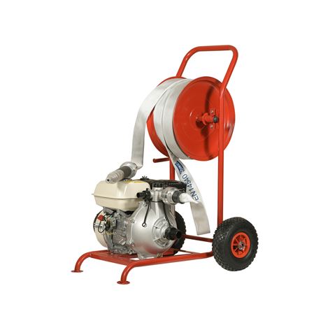 Master LP 40HF Αντλητικό Συγκρότημα με Κινητήρα Loncin σε Bάση με Ανέμη, Αυλό + Μάνικα 30m(0103L001)