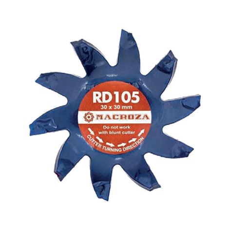 MACROZA Κοπτικό φρέζας RD10 (25x25mm) (4400006)