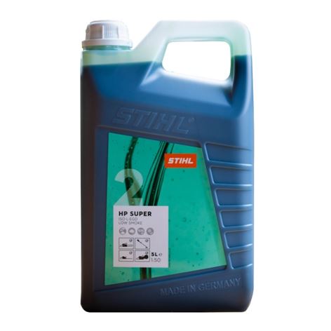 Λάδι δίχρονων κινητήρων HP SUPER, 5 l (για 250 l βενζίνης)