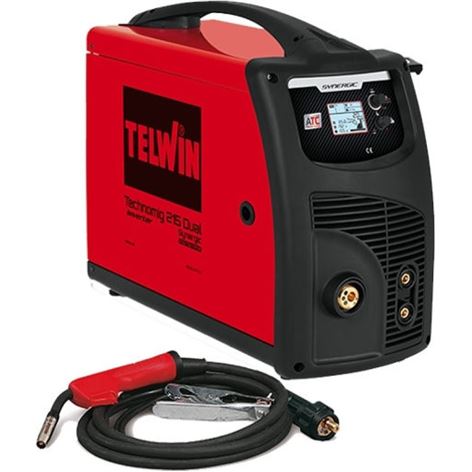 TELWIN TECHNOMIG 215 DUAL SYNERGIC Ηλεκτροσυγκόλληση Inverter (816232)