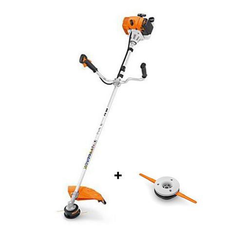 STIHL Βενζινοκίνητο Θαμνοκοπτικό FS 120+ 2η Κεφαλή PolyCut 28-2+12 ΑΤΟΚΕΣ ΔΟΣΕΙΣ