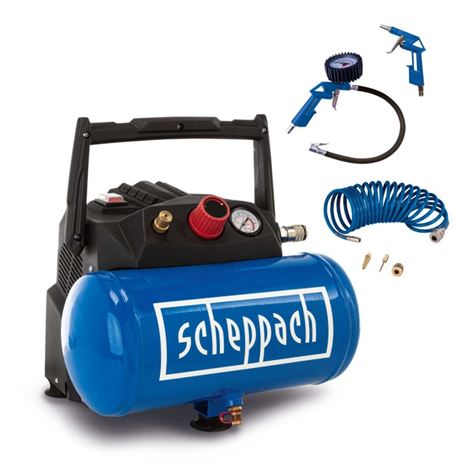 SCHEPPACH HC06 ΑΕΡΟΣΥΜΠΙΕΣΤΗΣ 6L ΧΩΡΙΣ ΛΑΔΙ (5906153901)